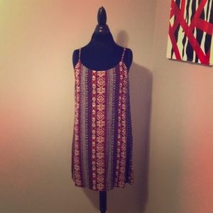 Hollister adjustable strap shift dress